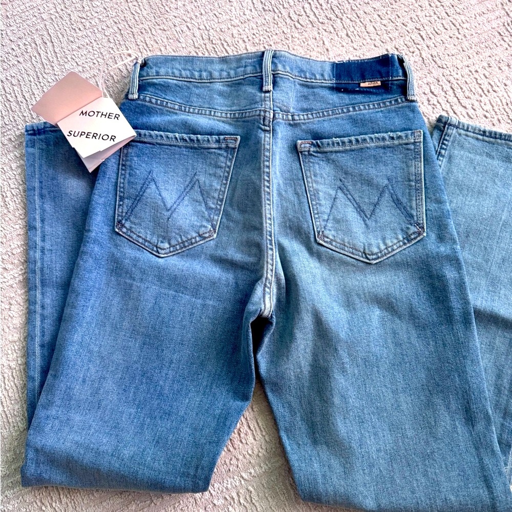 MOTHER Blue Classic Denim Jeans